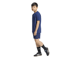 ADIDAS TIRO TRAVEL WOVEN SHORTS JR. - TENABL/BLACK