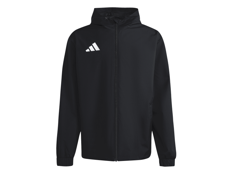 ADIDAS ENTRADA26 ALL WEATHER JACKET - BLACK/WHITE