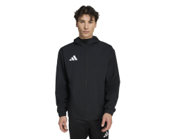 ADIDAS ENTRADA26 ALL WEATHER JACKET - BLACK/WHITE