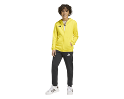 ADIDAS ENTRADA26 FULL ZIP HOODIE JR. - TMYELL/BLACK