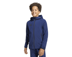 ADIDAS TIRO TRAVEL WINDBREAKER JR. - TENABL/BLACK