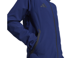 ADIDAS TIRO TRAVEL WINDBREAKER JR. - TENABL/BLACK