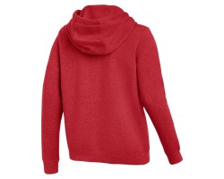 NIKE PARK 26 FLC PO HOODIE W. - UNIVERSITY RED/WHITE