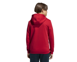 ADIDAS ENTRADA26 FULL ZIP HOODIE JR. - TEPORE/WHITE