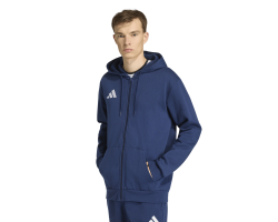 ADIDAS ENTRADA26 FULL ZIP HOODIE - TENABL/WHITE