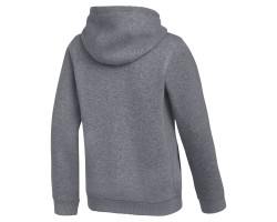 NIKE PARK 26 FLC PO HOODIE JR. - CHARCOAL HEATHR/WHITE