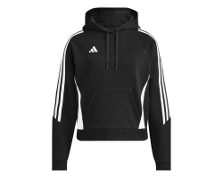 ADIDAS TIRO24 SW HOOD W - BLACK/WHITE