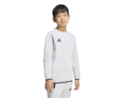 ADIDAS TIRO TRAVEL CREW JR. - TMLGGR/BLACK