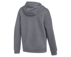 NIKE PARK 26 HOODED FZ JR. - CHARCOAL HEATHR/WHITE