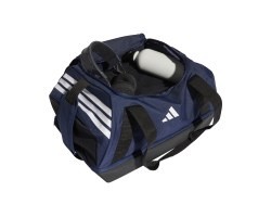 ADIDAS TIRO DUFFLE BAG SMALL WITH BOTTOM COMPARTMENT - TENABL/WHITE