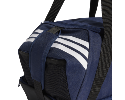 ADIDAS TIRO DUFFLE BAG SMALL WITH BOTTOM COMPARTMENT - TENABL/WHITE