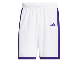 ADIDAS PULSE SPEED BBALL SHORTS - WHITE/TMCOPR