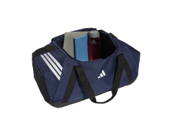 ADIDAS TIRO DUFFLE BAG LARGE - TENABL/WHITE