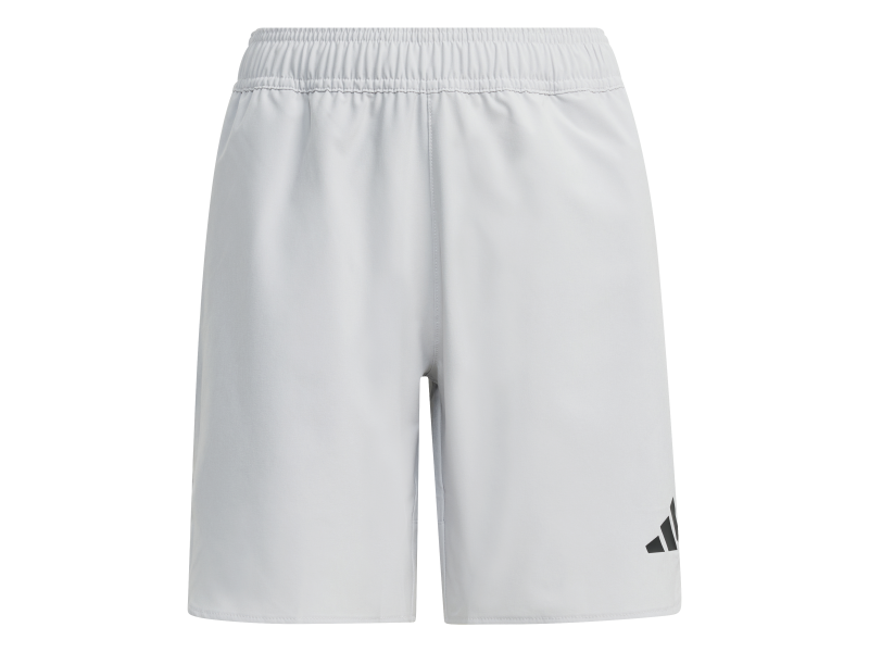 ADIDAS TIRO TRAVEL WOVEN SHORTS JR. - TMLGGR/BLACK