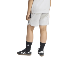 ADIDAS TIRO TRAVEL WOVEN SHORTS JR. - TMLGGR/BLACK