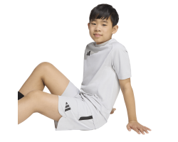 ADIDAS TIRO TRAVEL WOVEN SHORTS JR. - TMLGGR/BLACK