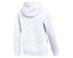NIKE PARK 26 FLC PO HOODIE JR. - WHITE/BLACK
