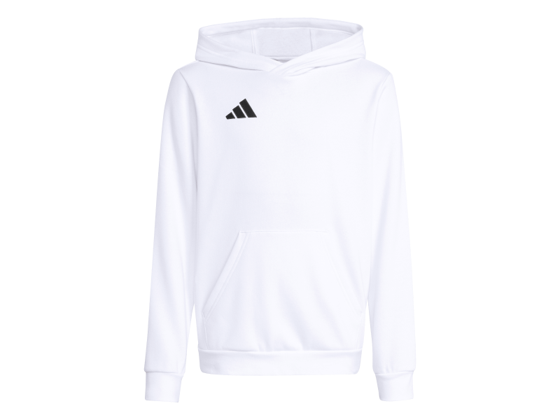 ADIDAS ENTRADA26 HOODIE JR. - WHITE/BLACK