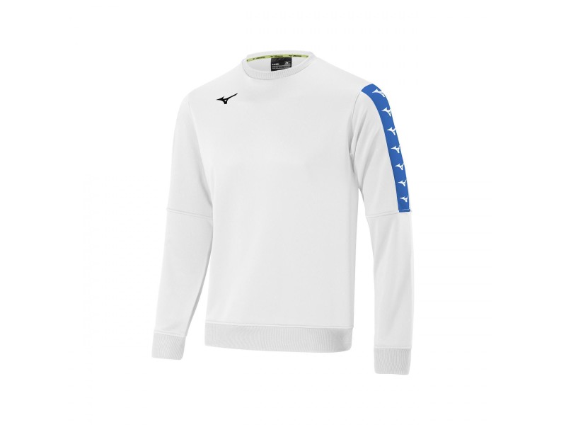 MIZUNO FELPA NARA TRAINING JR  - BIANCO