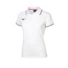MIZUNO POLO - WHITE/NAVY