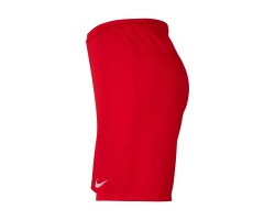 NIKE PANTALONCINO PARK 3 JR - RED/WHITE
