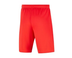 NIKE PANTALONCINO PARK 3 JR - BRIGHT CRIMSON/BLACK