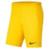 NIKE PANTALONCINO PARK 3 - YELLOW/BLACK