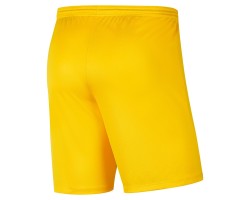 NIKE PANTALONCINO PARK 3 - YELLOW/BLACK