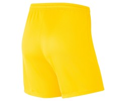 NIKE PANTALONCINO DRI-FIT PARK 3 W  - TOUR YELLOW/BLACK