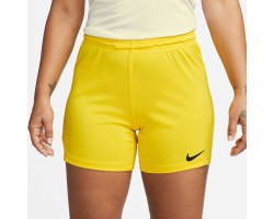 NIKE PANTALONCINO DRI-FIT PARK 3 W  - TOUR YELLOW/BLACK
