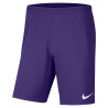 NIKE PANTALONCINO DRI-FIT PARK 3 - PURPLE/WHITE