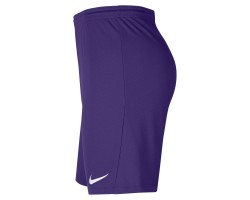 NIKE PANTALONCINO DRI-FIT PARK 3 - PURPLE/WHITE