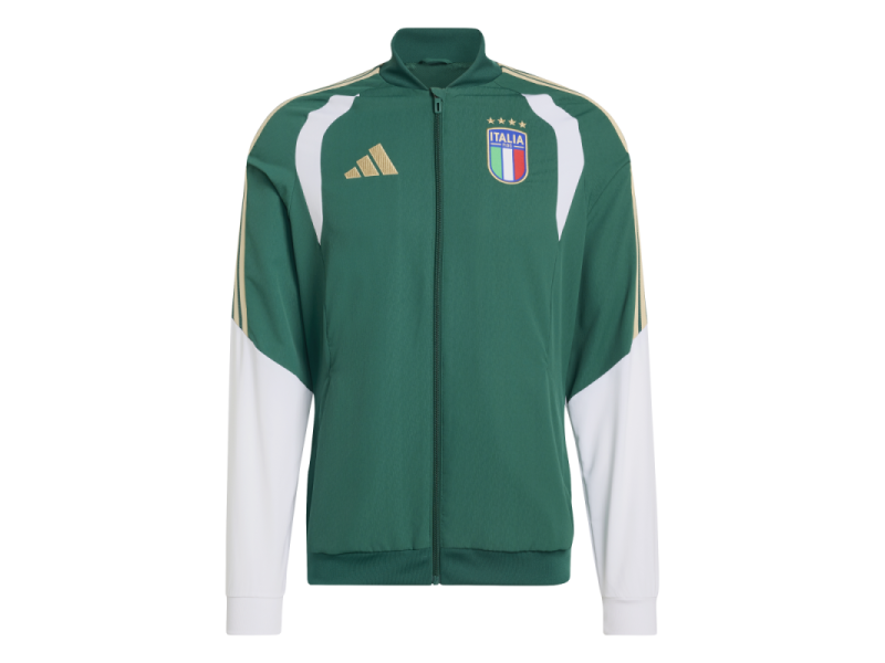 ADIDAS FIGC PRE. JACKET 25/26 - CGREEN