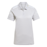 ADIDAS SQUADRA25 COTTON POLO - TEAM LIGHT GREY/WHITE