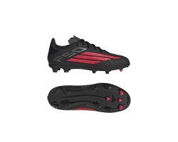 ADIDAS SCARPE F50 LEAGUE FG/MG JR. - CBLACK/LUCRED