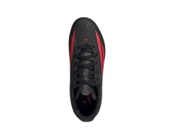 ADIDAS SCARPE F50 LEAGUE FG/MG JR. - CBLACK/LUCRED