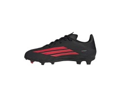 ADIDAS SCARPE F50 LEAGUE FG/MG JR. - CBLACK/LUCRED