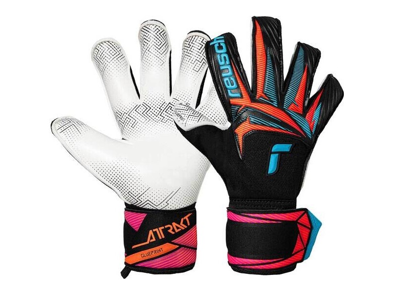 REUSCH ATTRAKT FREEGEL ADVANCE - BLACK/ACQUA BLUE
