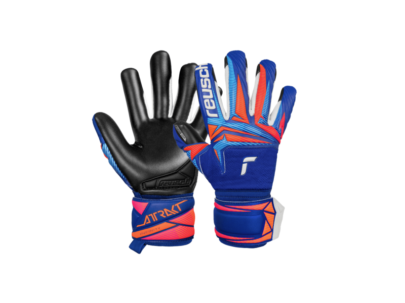 REUSCH ATTRAKT INFINITY EVOLUTION NC JR. - SHARP BLUE/SHOCKING ORANGE