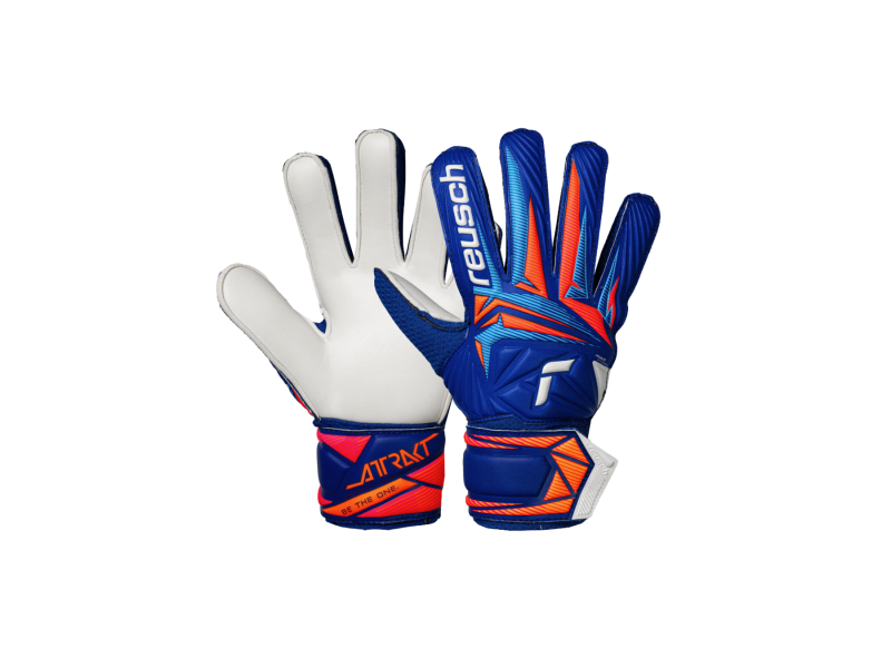 REUSCH ATTRAKT SOLID JR. - SHARP BLUE/WHITE