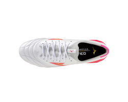 MIZUNO SCARPE MORELIA NEO IV BETA ELITE - WHITE/PINK TETRA
