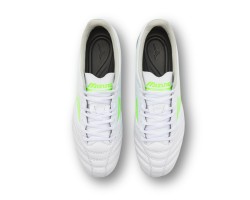 MIZUNO SCARPE MORELIA NEO IV PRO MD - WHITE/NEON GREEN