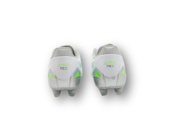 MIZUNO SCARPE MORELIA NEO IV PRO MD - WHITE/NEON GREEN