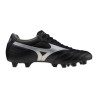 MIZUNO SCARPE MORELIA CLUB MD - BLACK/GALAXY SILVER