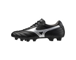 MIZUNO SCARPE MORELIA CLUB MD - BLACK/GALAXY SILVER