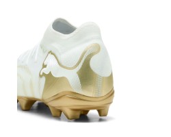 PUMA SCARPE FUTURE 9 PRO FG/AG - PUMA WHITE/METALLIC GOLD