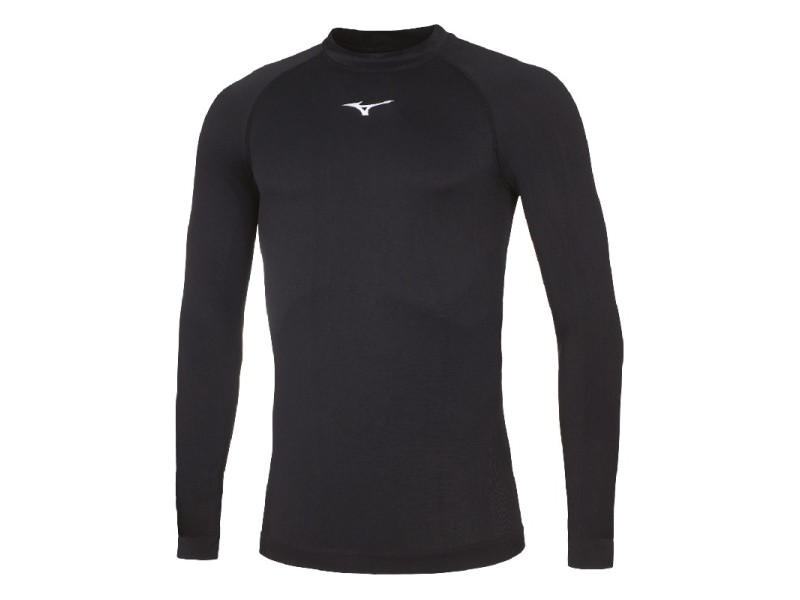 MIZUNO MAGLIA TERMICA CORE - NERO