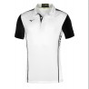 MIZUNO POLO HEX RECT - BIANCO/NERO