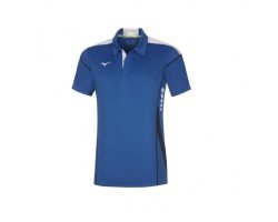 MIZUNO POLO HEX RECT - AZZURRO