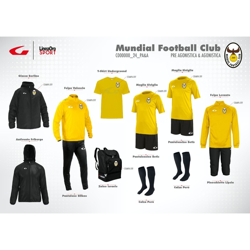 MUNDIAL F.C. 2025 SET PRE-AGONISTICA & AGONISTICA - S